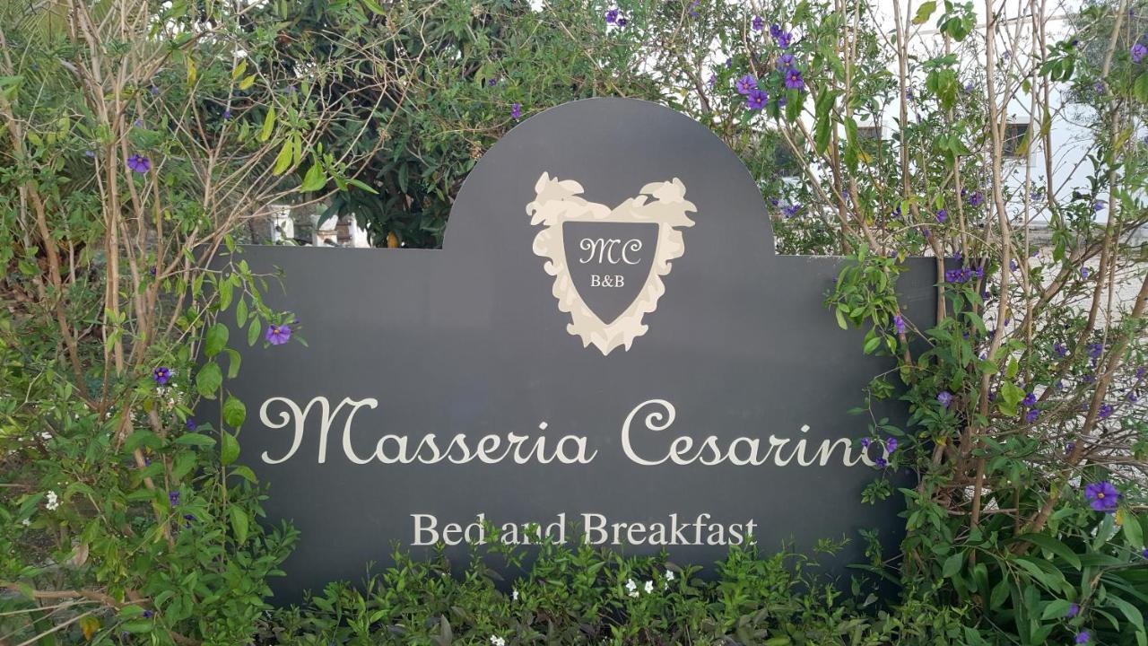 Masseria Cesarina B&B Castellana Grotte Exterior photo